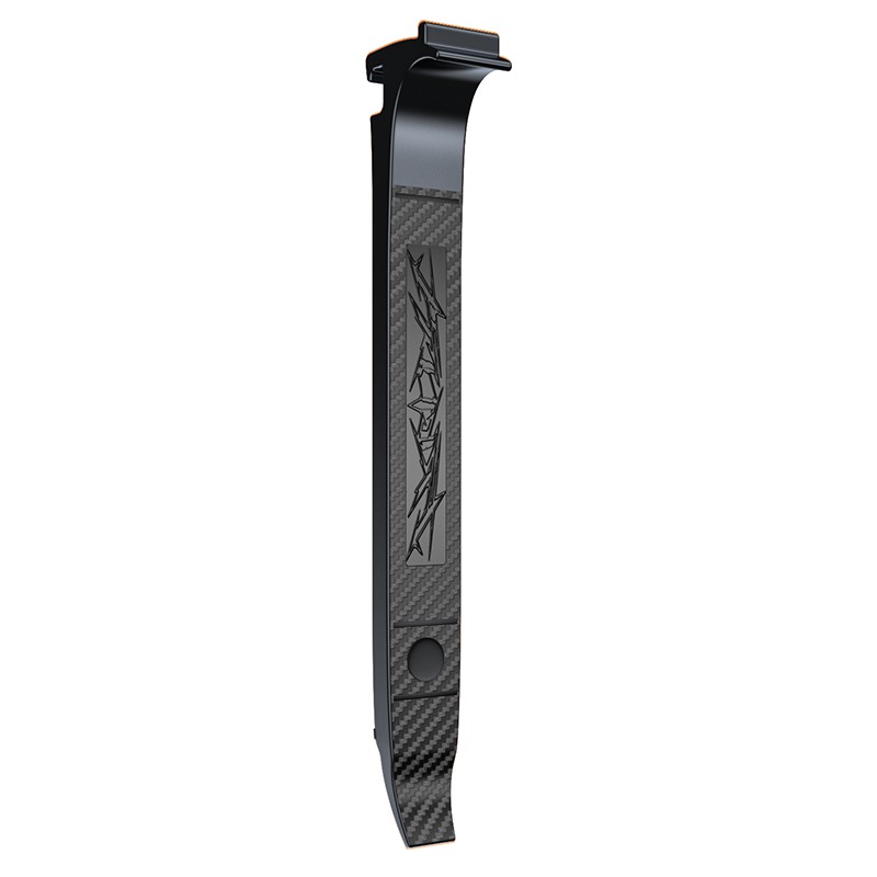 

Enlee Q-10 Fahrradreifen Krähenstühle Polycarbonat + Glasfaser-mountainbike Reifen-stangen-reparaturwerkzeug - Dunkelschwarz