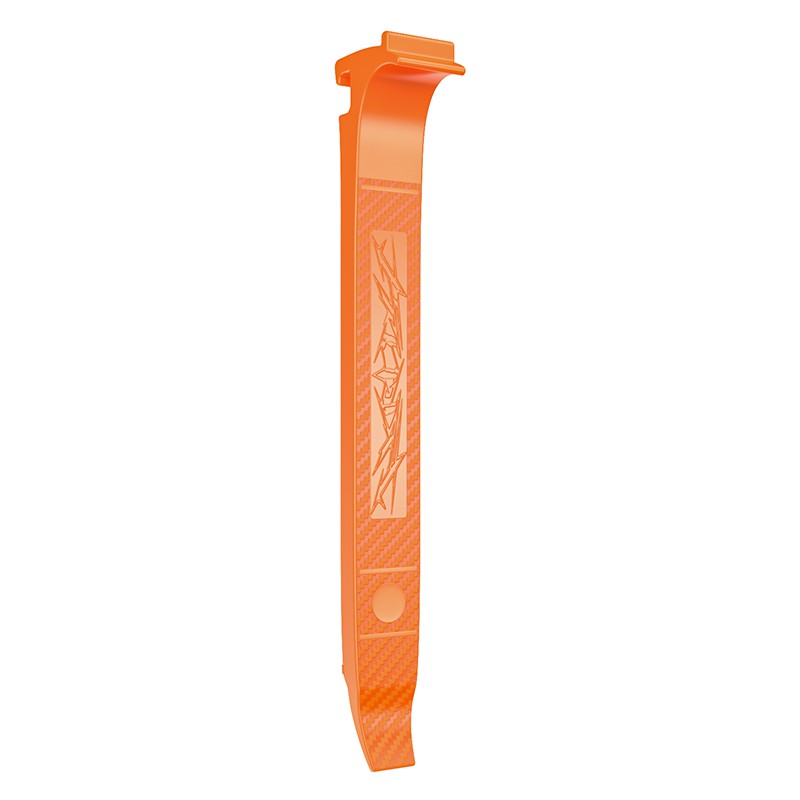 

Enlee Q-10 Fahrradreifen Krähenstühle Polycarbonat + Glasfaser-mountainbike Reifen-stangen-reparaturwerkzeug - Orange