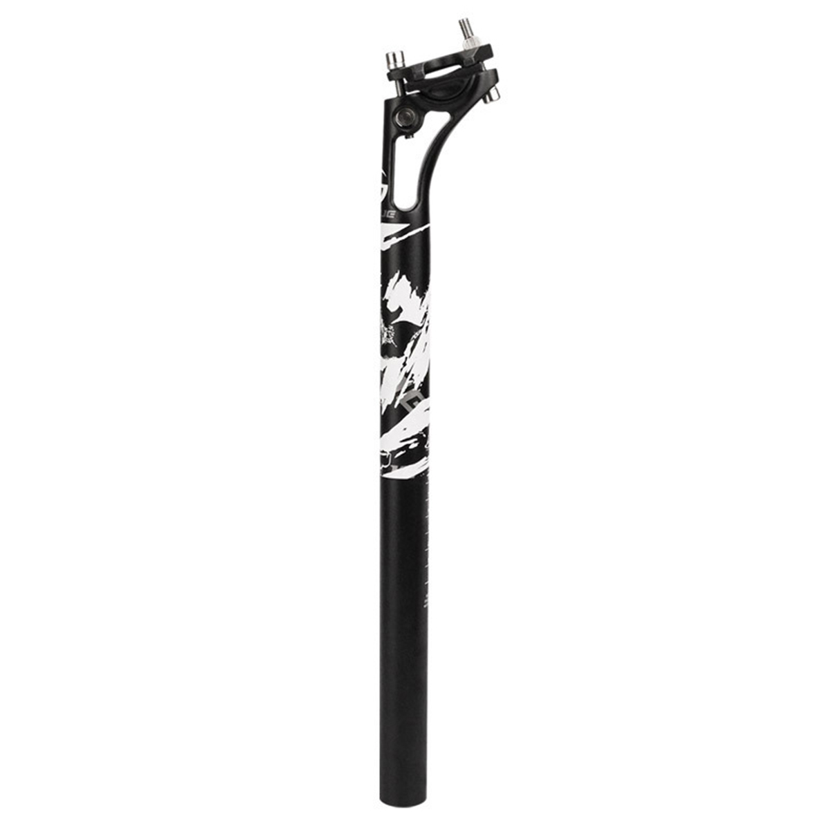

Lunje XT-P007 31.6*400 mm Aluminiumlegierung MTB Fahrrad-sitzpflegemittel Windbitter Hohldesign Fahrrad Röhrenradfahrrad-sitzpflegempfepfe - Schwarz