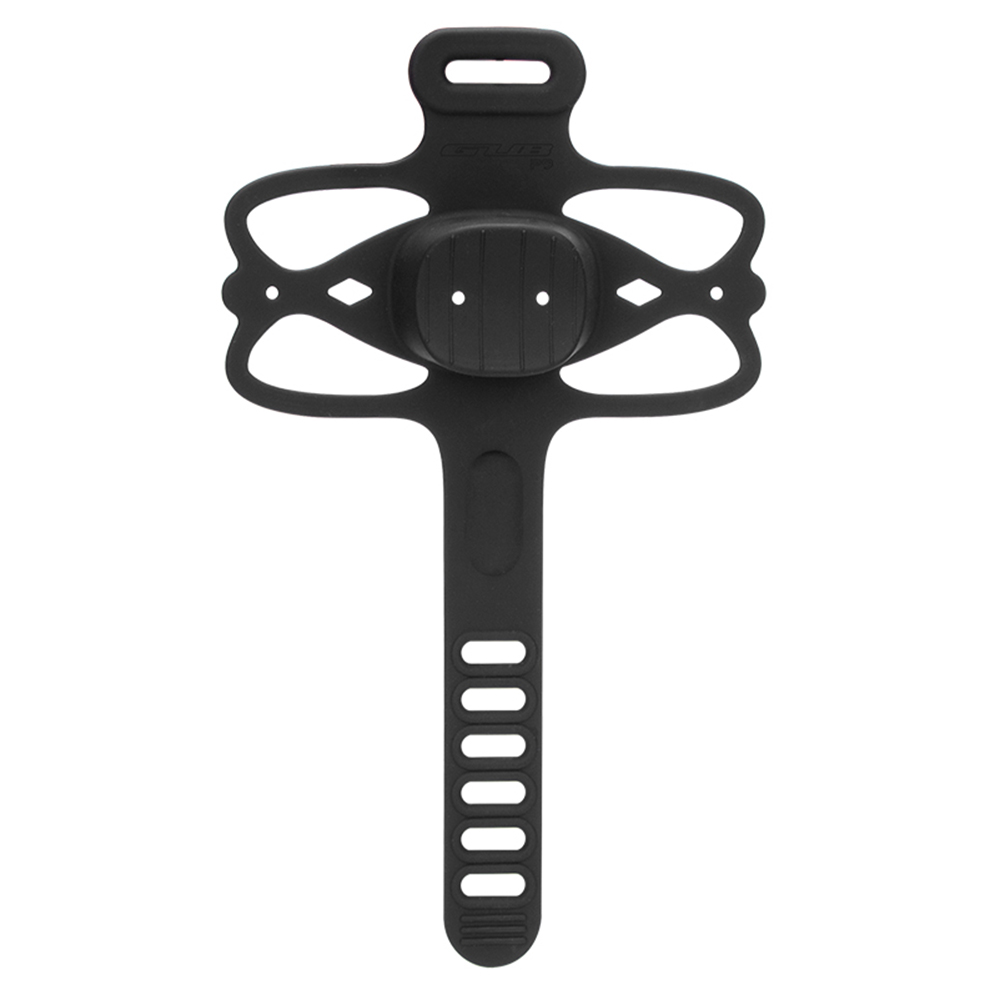 GUB P9 Bicycle E-Bike Scooter Silicone Phone Holder Bike Handlebar Cellphone Bracket - Black
