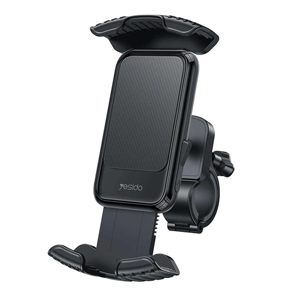 YESIDO C249 Bike Motorcycle Phone Mount Holder Rearview Mirror Type Cycling Mobile Phone Case Bracket for 4.7-7 inch