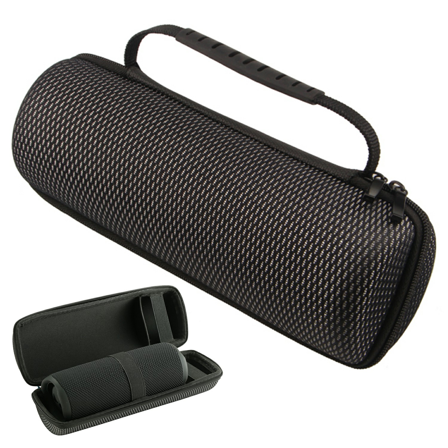 For JBL Flip 7 / Flip 6 / Flip 5 Storage Case Bluetooth-Compatible Speaker Oxford Cloth Carrying Bag with Hand Strap