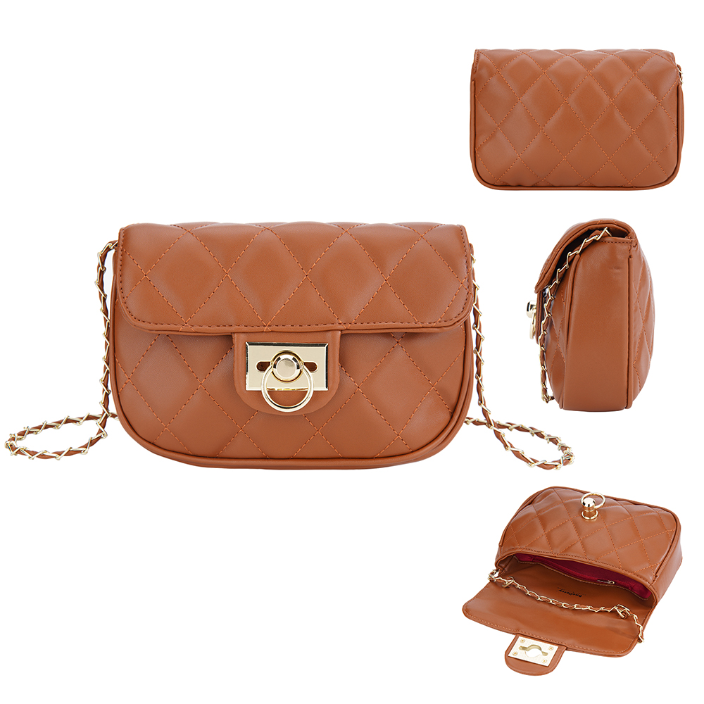 

Baellerry N3248 Damen -crossbody -tasche Große Kapazitätsbeutel Für Reisen Und Täglichen Gebrauch - Braun