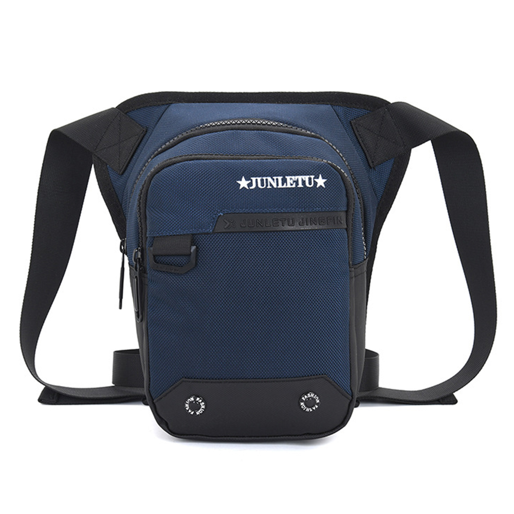 

Junletu Outdoor Sport Radfahren Oxford Stoff Bein Beutel Wasserdichte Taillenbeutel - Blau