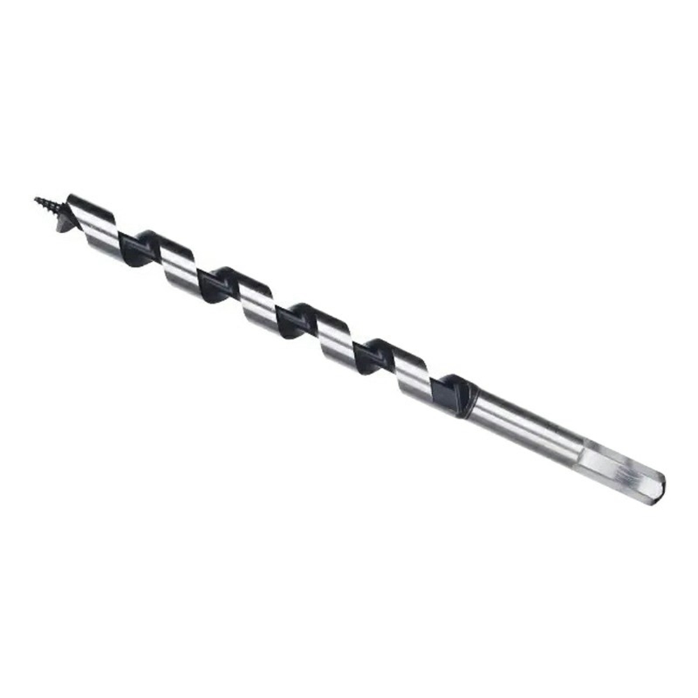14x350mm Deep Hole Extended Auger Drill Bit Woodworking Hex Shank Bit for Electric Drill / Bench Drill