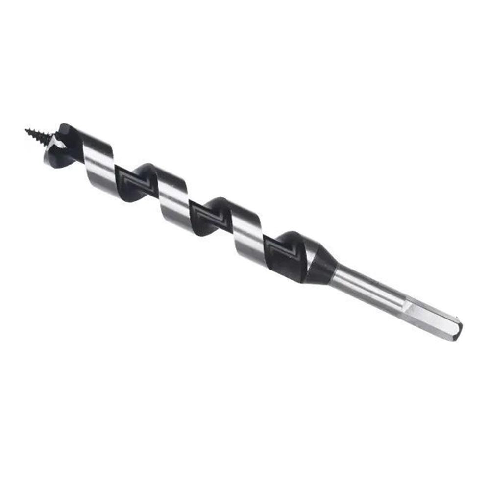 22 x 350mm Deep Hole Extended Auger Drill Bit Woodworking Hex Shank Bit for Electric Drill  /  Bench Drill