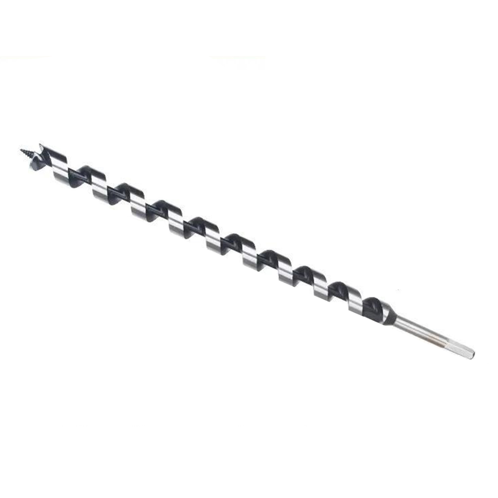 22 x 460mm Deep Hole Extended Auger Drill Bit Woodworking Hex Shank Bit for Electric Drill  /  Bench Drill