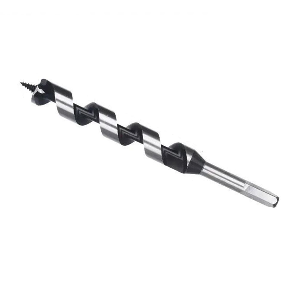25 x 200mm Deep Hole Extended Auger Drill Bit Woodworking Hex Shank Bit for Electric Drill / Bench Drill