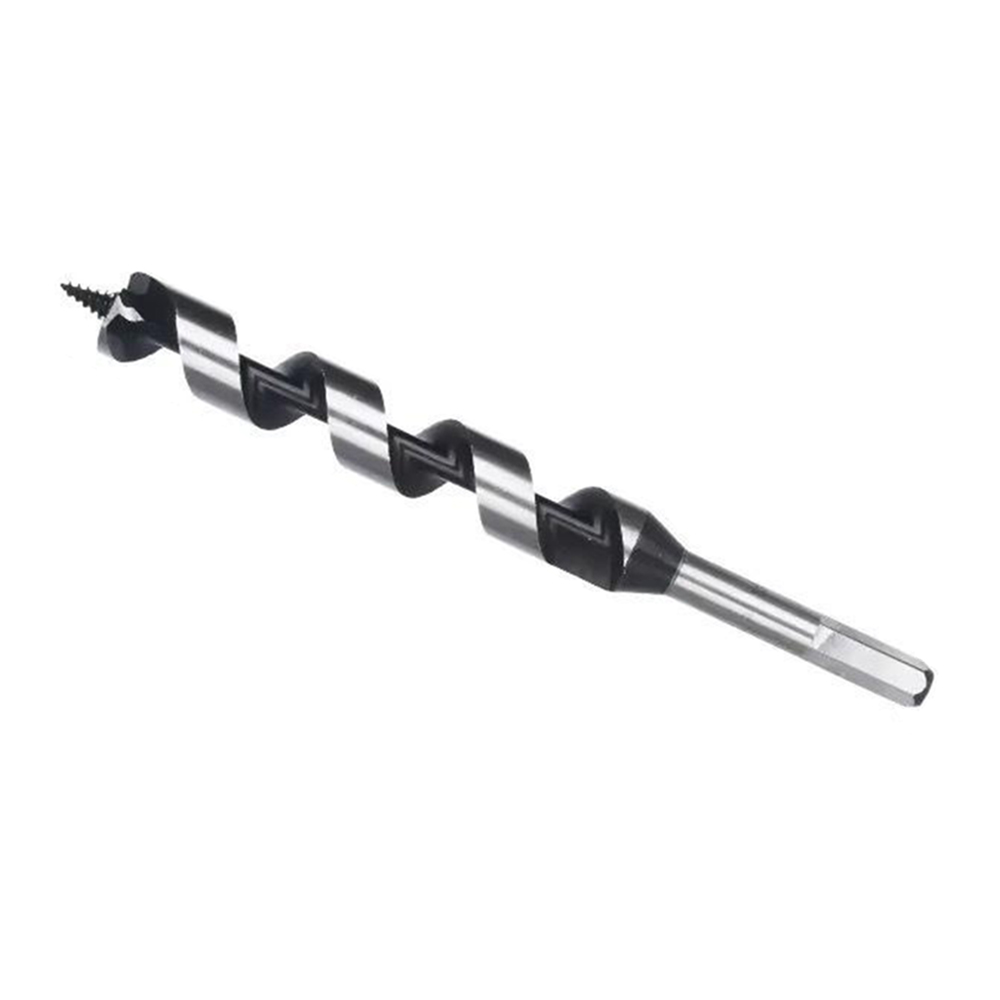 25 x 300mm Deep Hole Extended Auger Drill Bit Woodworking Hex Shank Bit for Electric Drill / Bench Drill