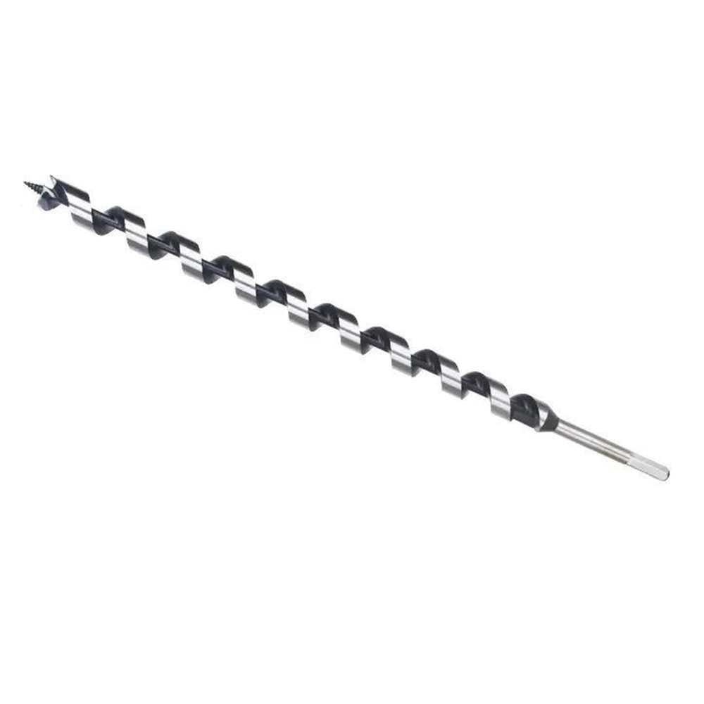 25 x 600mm Deep Hole Extended Auger Drill Bit Woodworking Hex Shank Bit for Electric Drill / Bench Drill