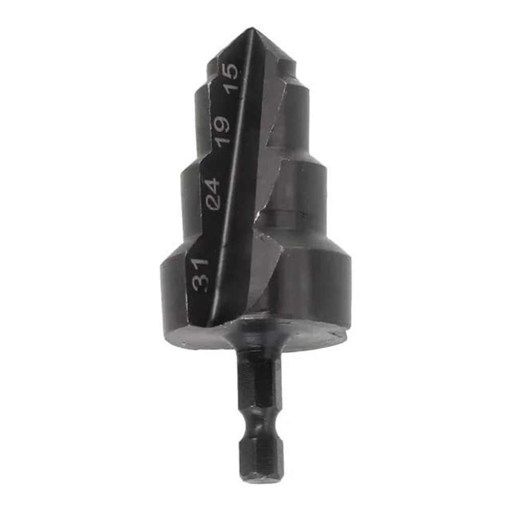 For PPR Pipe Tri-Blade Hex Shank Expansion Drill Bit 15  /  19  /  24  /  31mm Hex Shank Plumbing Drill Bits