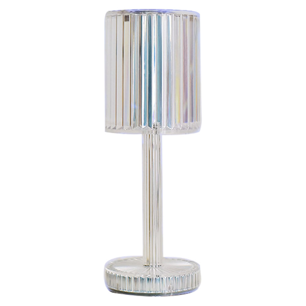 

TA-042 Kreatives Nachtlicht Hell Kristall Touch Tischlampe 16 Farben Fernbedingung Umgebungslicht