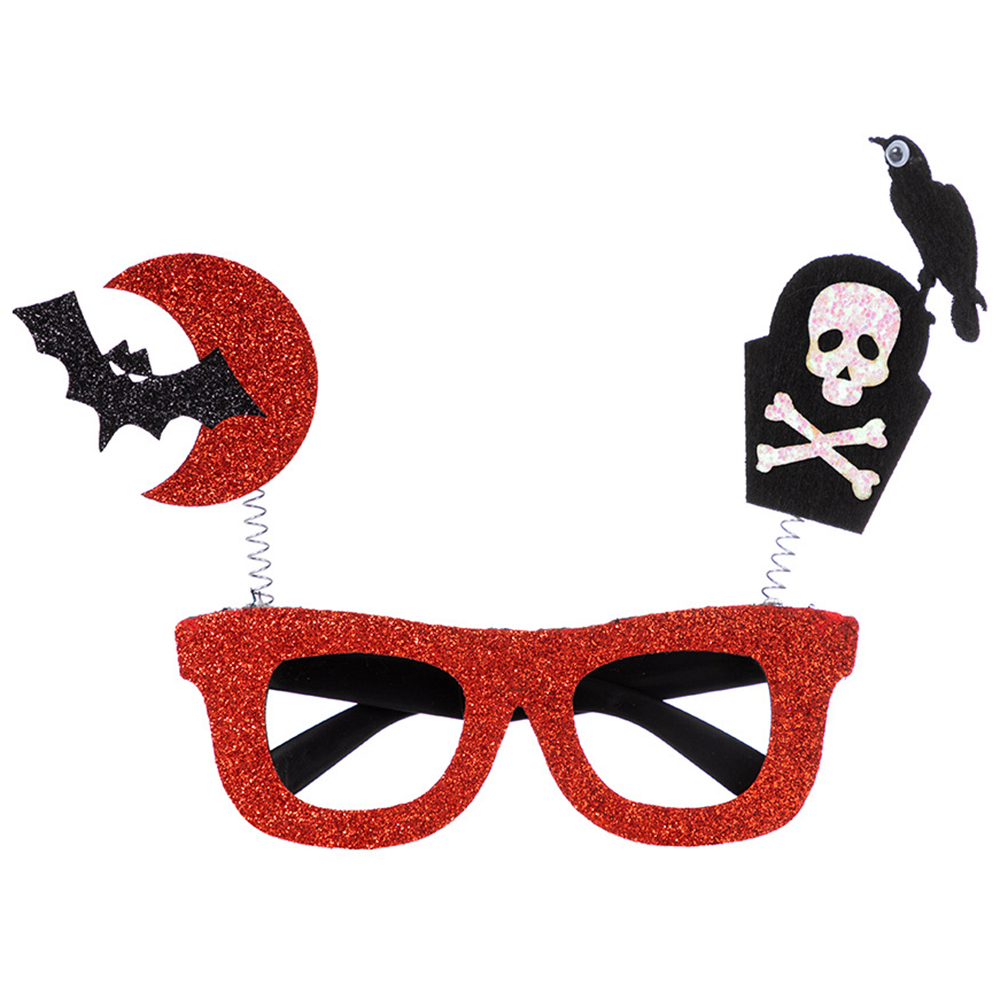 

Halloween Gläsern Party Eyewears Foto Requisiten Festival Kostümdekoration - Roter Mond+grab