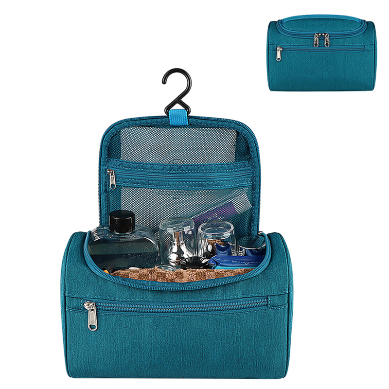 

XS01 Portable Waterproof Travel Toiletry Bag Cosmetics Storage Bag with Hanging Hook - Green