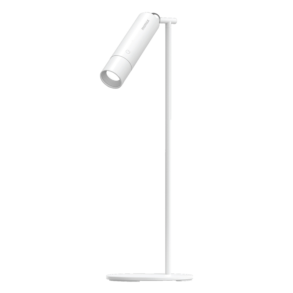 

MOMAX QL12 SnapLux Multi-Functional Wireless Magnetic Night Light Brightness Adjustable Desktop Lamp, White