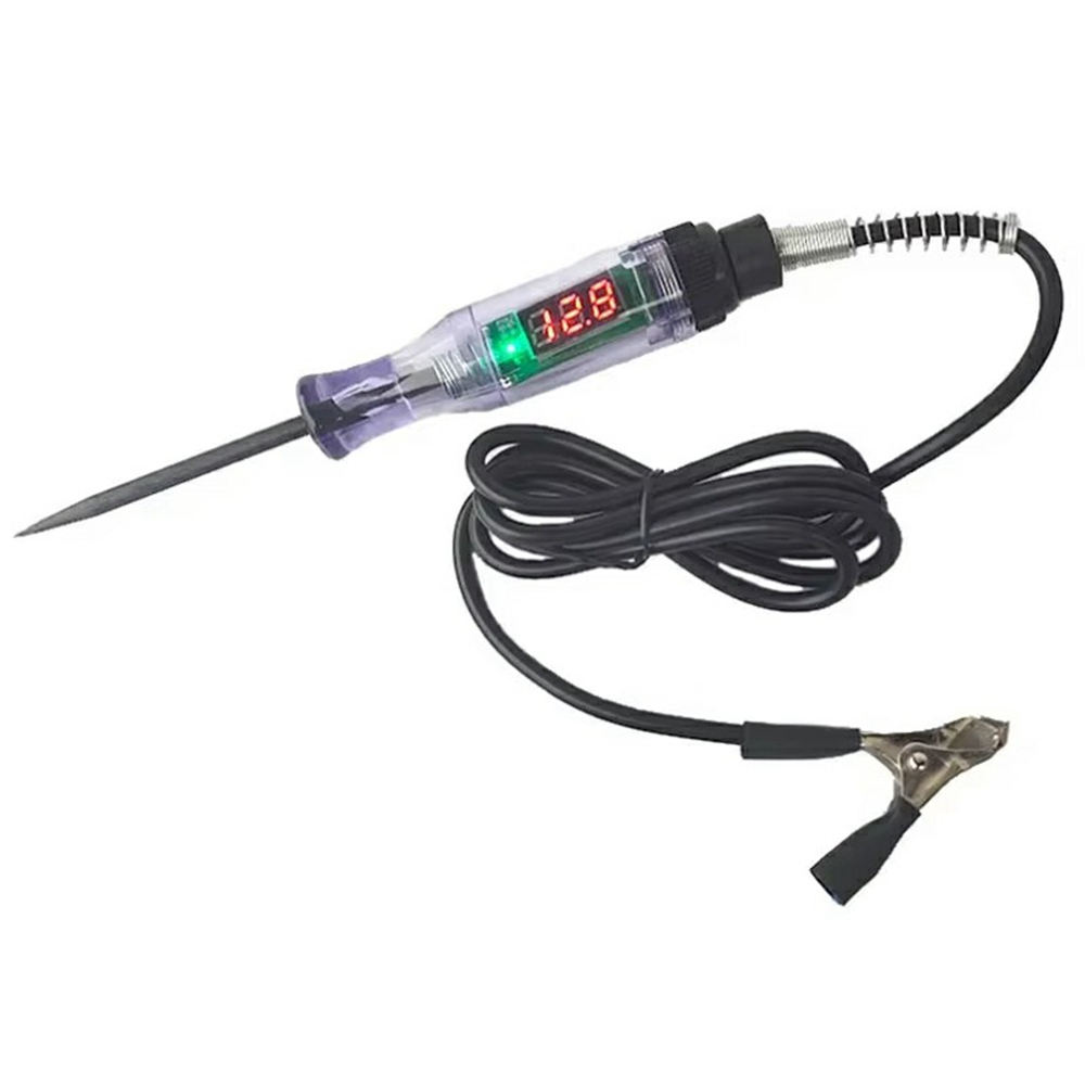 Digital Voltage Tester Pen Car Electrical Circuit Repair 5-90V Range Auto Diagnostic Tool