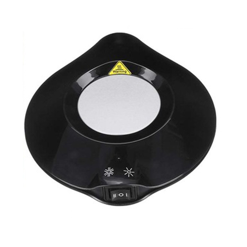 

2-in-1 USB Cup Cooler Heater Plate Office Desktop Home Heating Cooling Device - Black / EU Plug