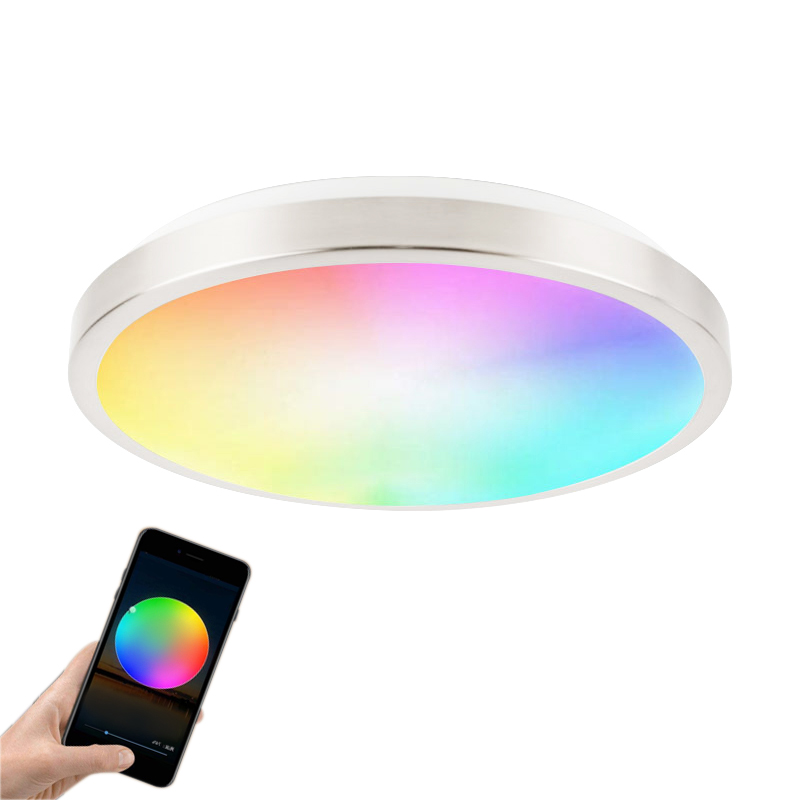 

SR01 wi -fi Потолочная Лампа RGB Потолочный Световой Голосовой Сигнал - 11 Дюймов, 15 вт
