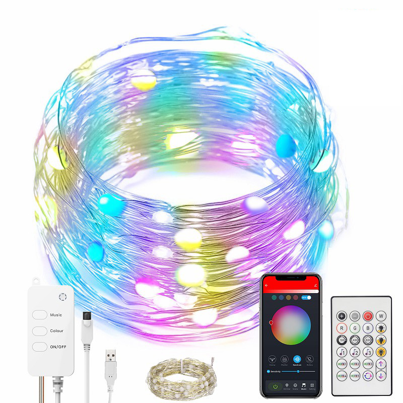 

Lemonda Smart MSL7 5m 33-led USB Bluetooth Wi-fi Smart Красочная Светодиодная Струна.