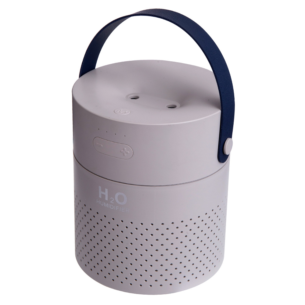 

GXZ-J628 1.1L Multi-functional Wireless Air Humidifier Aromatherapy Diffuser 4000mAh Battery Portable Essential Oil Diffuser Humidifier Support Charge Cell Phones - Grey
