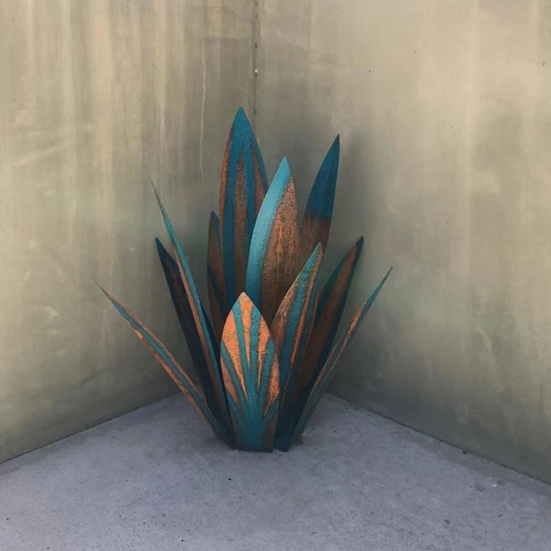 

Mini Artificial Agave Sculpture Garden Home Decor