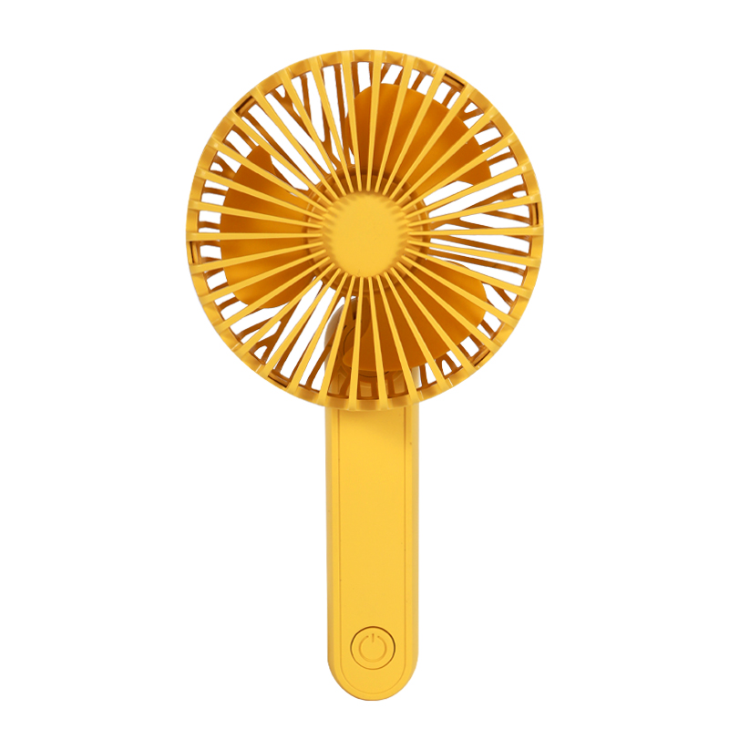 

FC-6538 USB Rechargeable Foldable Fan 3 Speed Adjustable Handheld Fan - Yellow