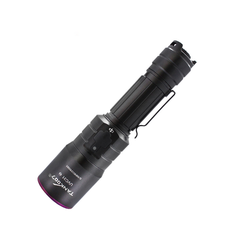 

TANK007 UVC31 High Power Nichia Pure UV 365nm LED Flashlight