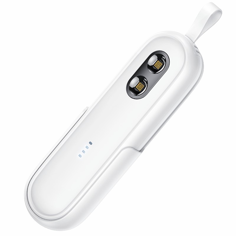 

USAMS US-ZB210 UV Sterilization LED Toilet Bathroom Night Light Gravity Sensor Handheld Sterilizer Light - White