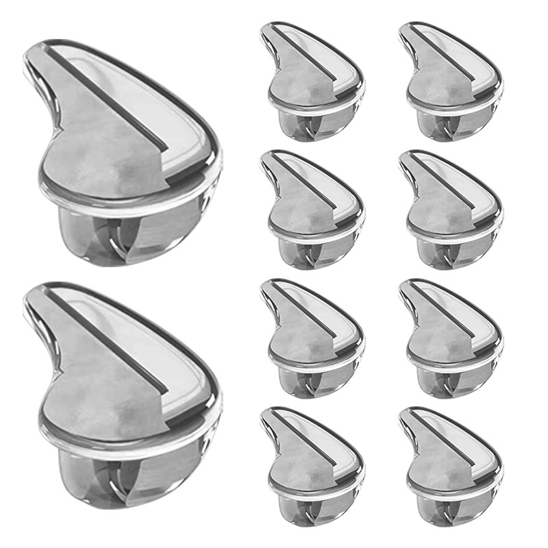 

10pcs Transparente Kindersicherheits -eckschutzschutzmöglichkeit - Waterdrop -form