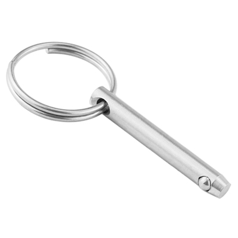 

3pcs / Setzen Sie 6,3 x 38 mm 316 Edelstahlkugel Stecknadel Schnellfreisetzungsnadel Federstahlkugel Boatzubehör