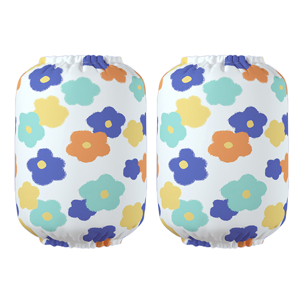 

XRXT01 1 Paar Baby Wasserdichte Abverlagerungen Kinderschutzhülsen Zum Essen Von Malerei - Blume / M