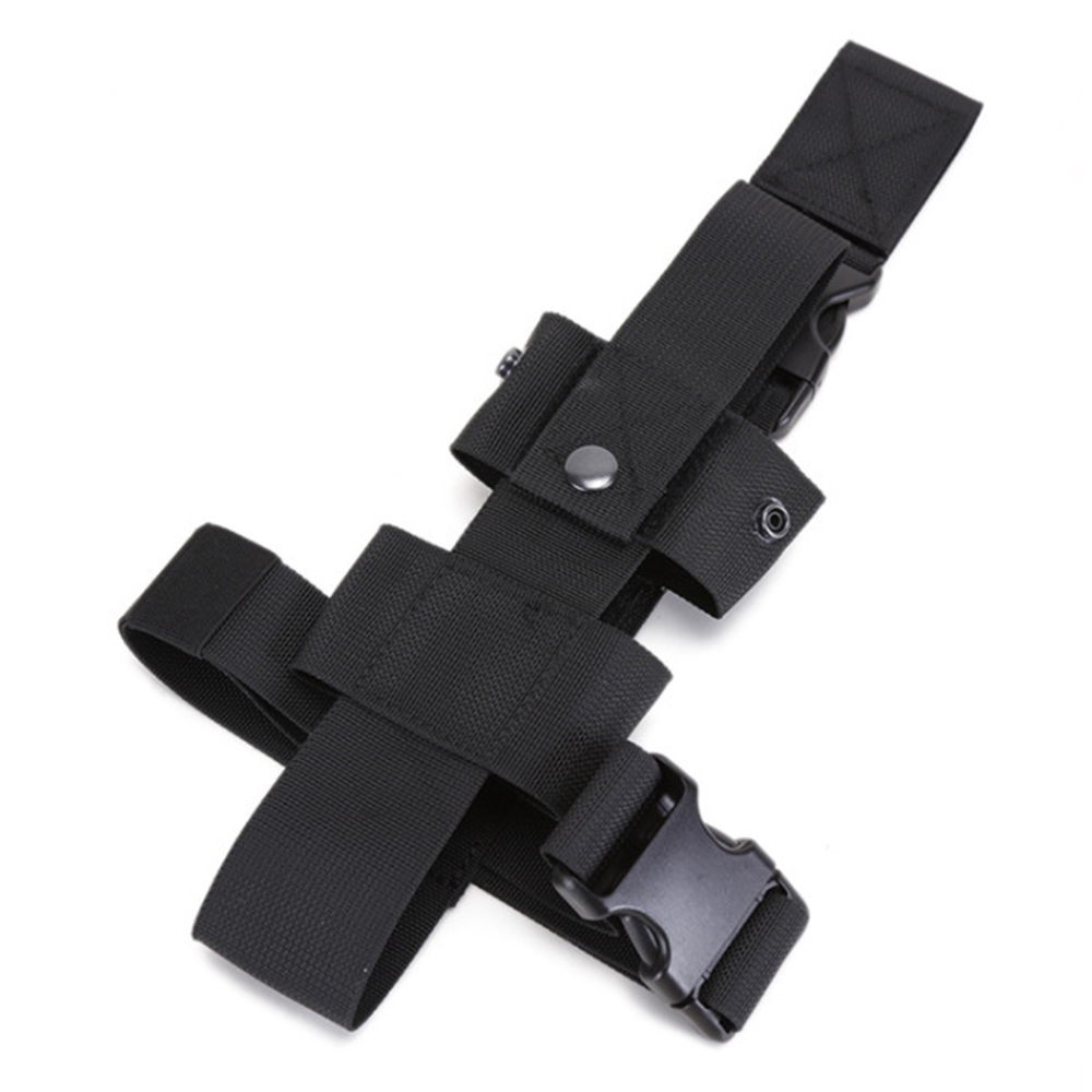 

Taktischer Handheld -feuerlöscher, Der Sack 600D Nylon Multifunktionaler Beinbeutel Trägt - Schwarz