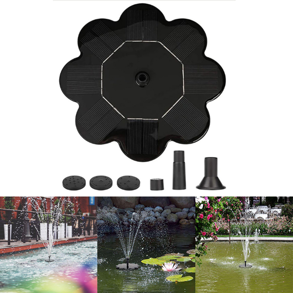 

AS30A Solar Powered Water Fountain Garten Wasser Feature Floating Fountain Pupme Für Outdoors Teichpool