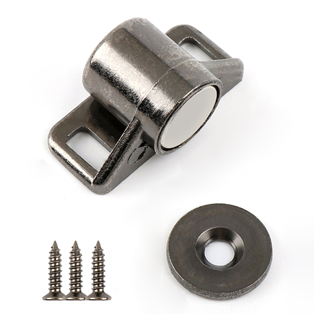 

Magnet Schrank Tür Catch Zink Legierung Möbeltür Stopper Hardware Mit Neodym Magnet Schrankriegel Für Küchenschrank - Schwarz