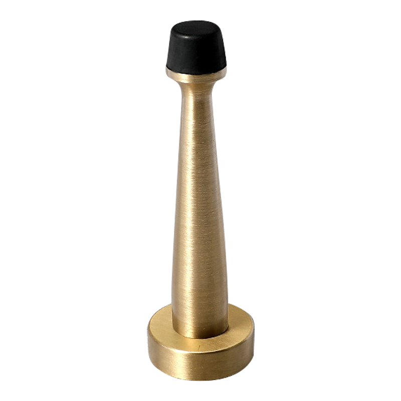 

Yijia 10 cm Türstopper Kupfer + Gummi -türstopps Für Wand- Und Bodenmontage, Türhalter Halten Die Tür Offen