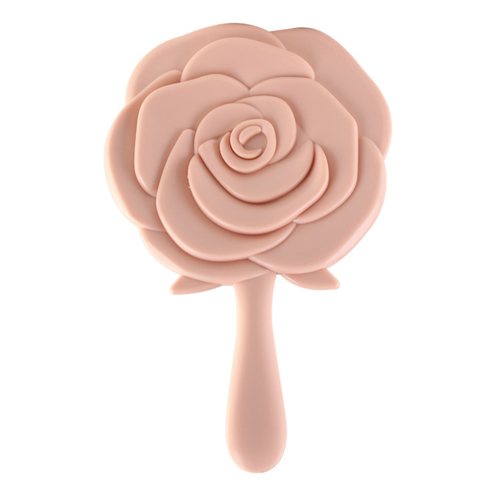 

Kinepin J1082 Tragbarer Waschtisch -make -up -spiegel Rose Kosmetischer Spiegel Mit Griff - Rosa