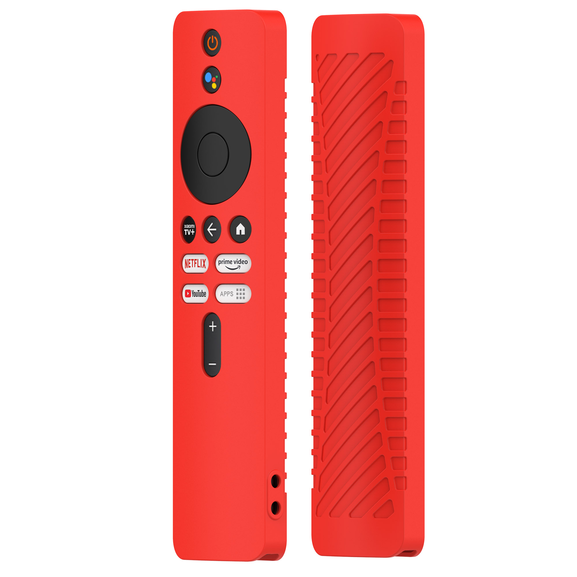 

Für Xiaomi TV Stick 4K Fernbedienungsfall -schutzhülle Drop -resistant Silikonschale - Rot