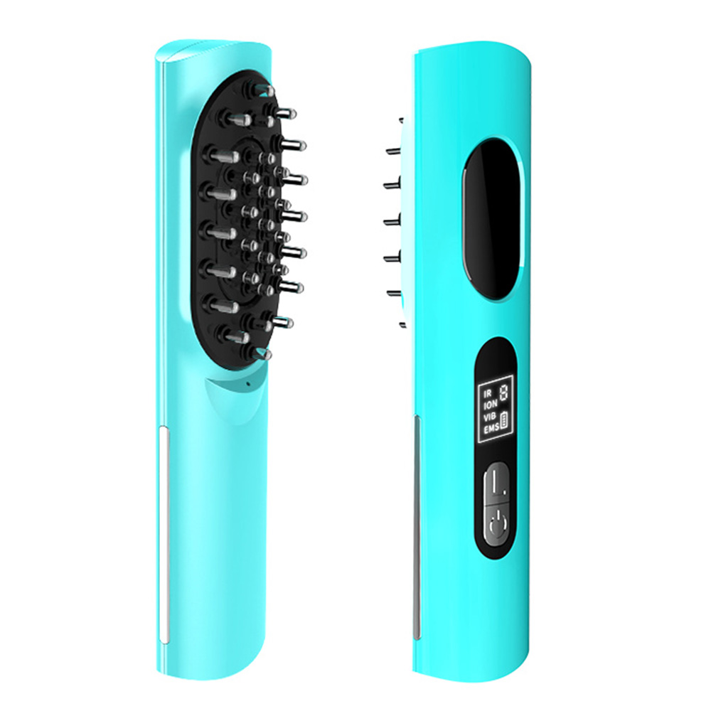 

DYM-043 Elektrisches Kabelfreies Haar Kopfhaut Massagebast - Blauer See
