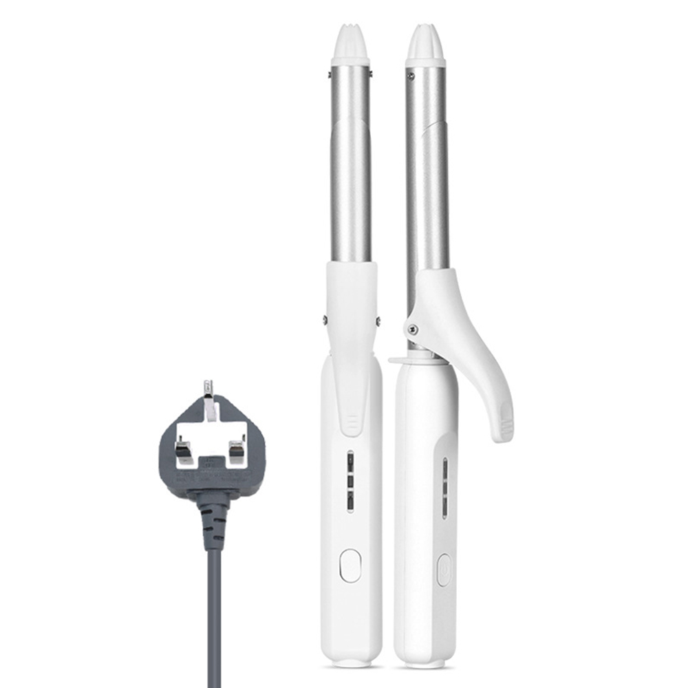 

k. Haut KD580 Curling Eisenstab Keramikbeschichtung Haarschlüssel Für Langes Kurzes Haar - UK -plug