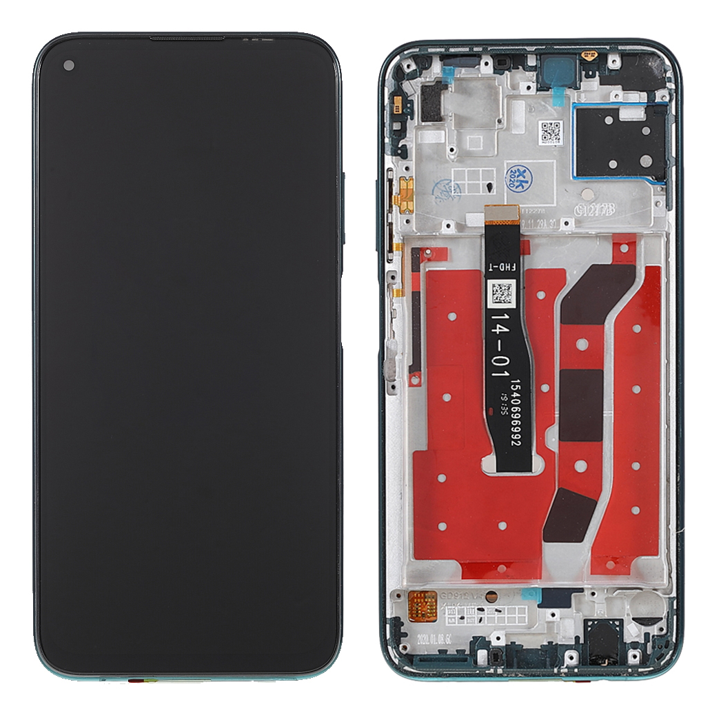 

Für Huawei P40 Lite 4g / Nova 6 SE LCD -anzeigebildschirm Und Digitalisiererbaugruppe + Rahmenersatzteile (ohne Logo) - Grün, Huawei P40 lite 4G