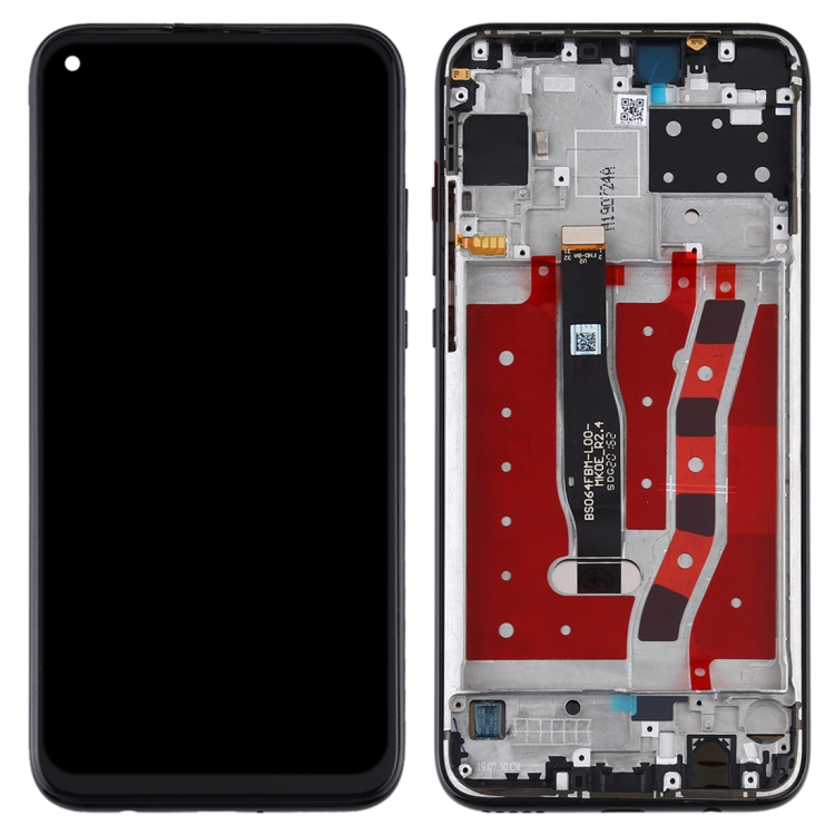 

LCD -bildschirm Der Klasse B Und Digitalisierer (ohne Logo) Für Huawei Nova 5i - Schwarz, Huawei nova 5i