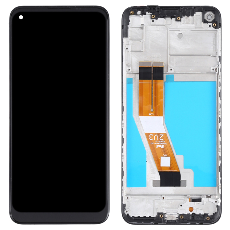 

Für Samsung Galaxy M11 M115 Grade S LCD -bildschirm Und Digitalisiererbaugruppe + Rahmenteil (ohne Logo), Galaxy M11