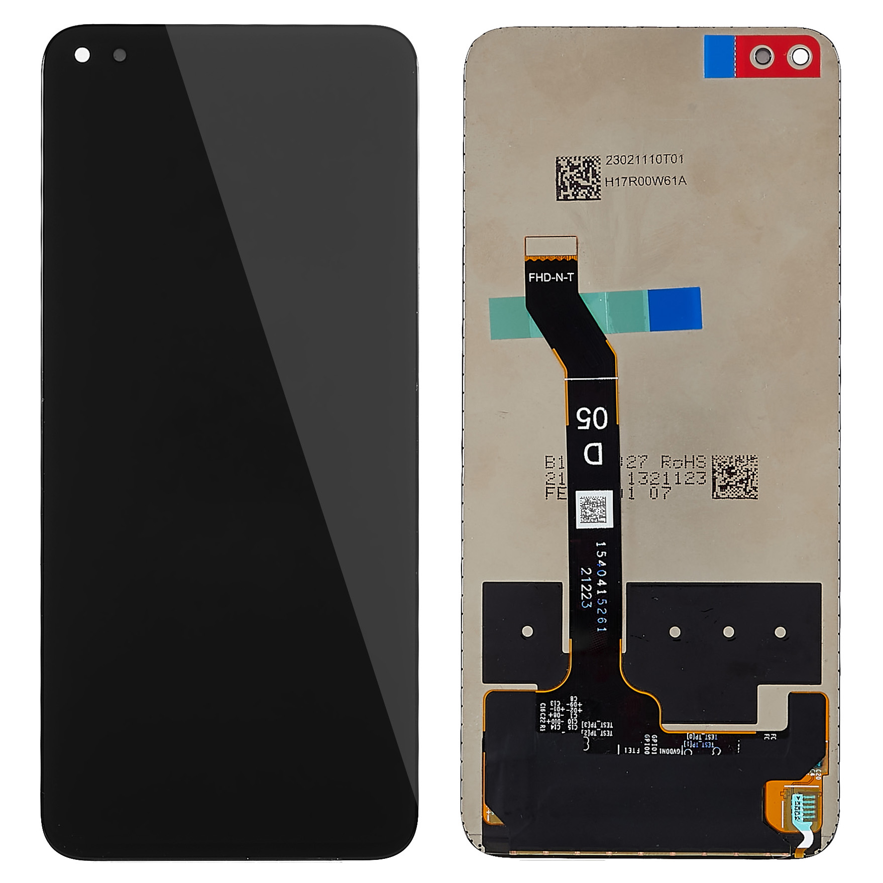 

Für Huawei Nova 8i/Honor 50 Lite Grade B LCD -bildschirm Und Digitalisierer -montage -teil (ohne Logo), Huawei nova 8i