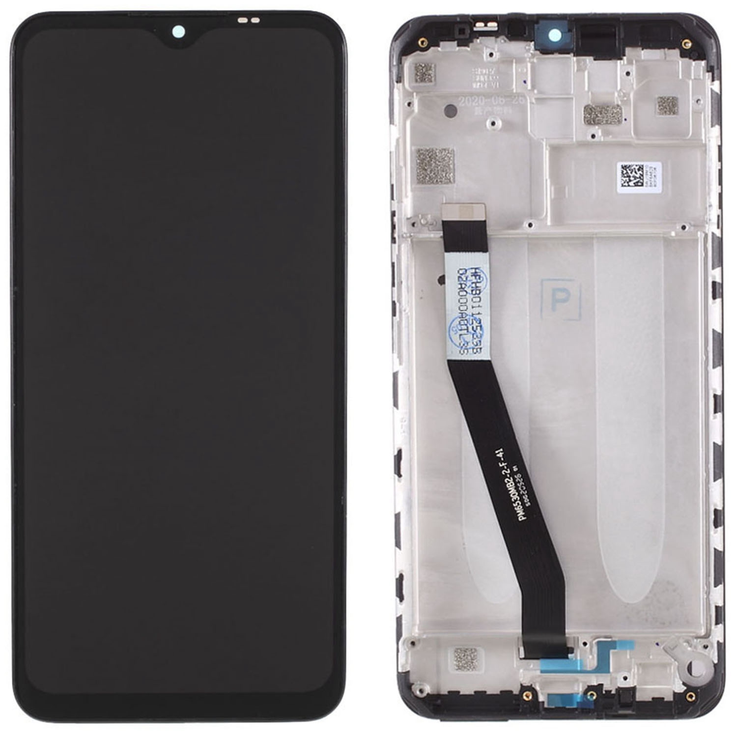 

Für Xiaomi Redmi 9 Grad C LCD -bildschirm Und Digitalisiererbaugruppe + Rahmenteil (ohne Logo), Xiaomi Redmi 9