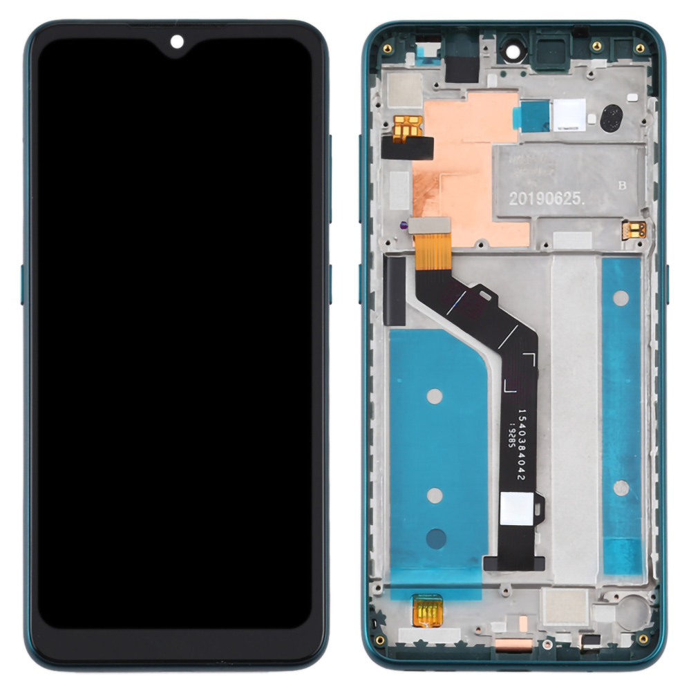 

Für Nokia 7.2 Grad S OEM LCD -bildschirm Und Digitalisiererbaugruppe + Rahmenteil - Grün, Nokia 7.2