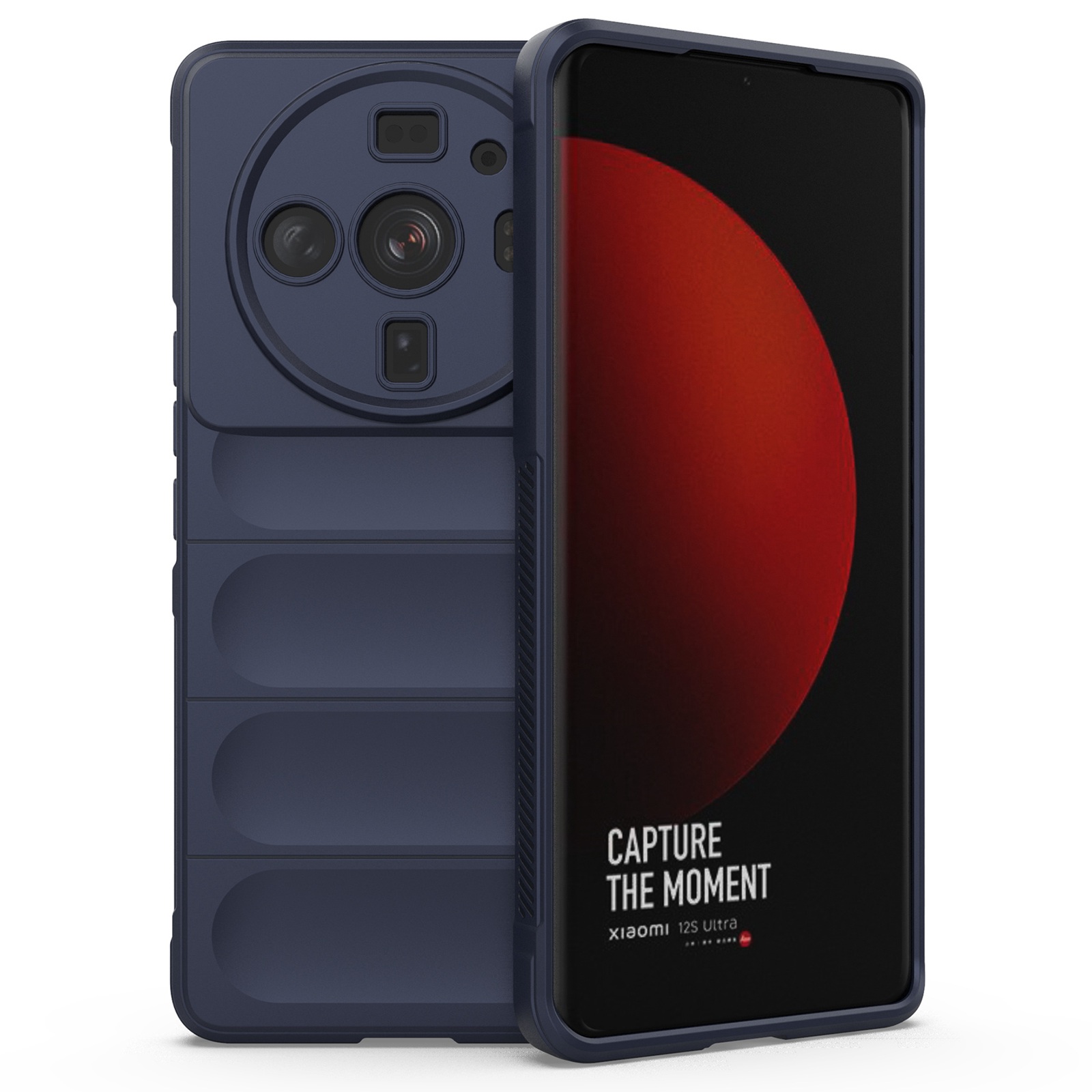 

Für Xiaomi 12s Ultra 5G Drop-proof-schockdelie-abdeckungsschutz Kameraschutz Rugged Tpu-hülle - Dunkelblau, Xiaomi 12S Ultra 5G