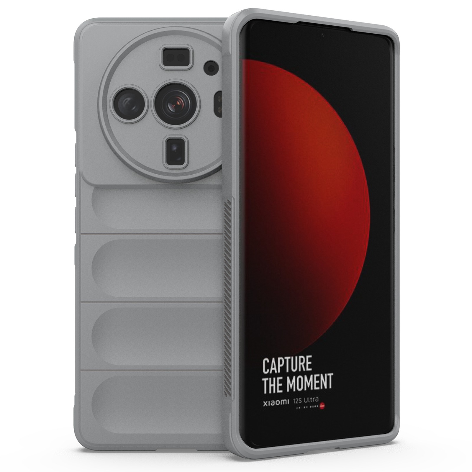 

Für Xiaomi 12s Ultra 5G Drop-proof-schockdelie-abdeckungsschutz Kameraschutz Rugged Tpu-hülle - Hellgrau, Xiaomi 12S Ultra 5G