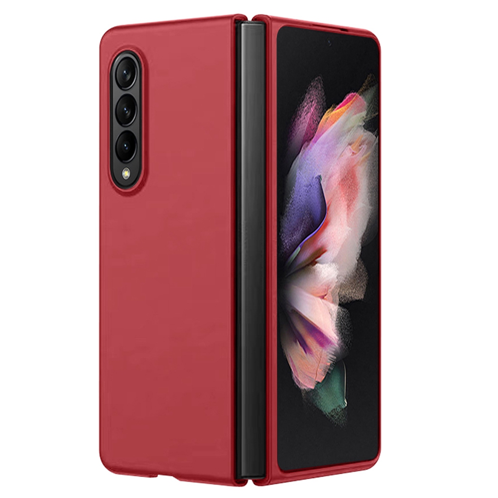 

Для Samsung Galaxy Z Fold4 5G Прорезиненное Твердый Корпус, Устойчивый к не Скольжению, не Скользит Защитная Крышка - Красный, Galaxy Z Fold4 5G