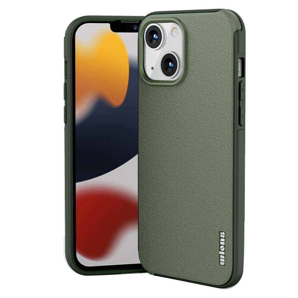 

WLONS for iPhone 14 6.1 inch Defender Series Matte PC + TPU Back Protector Phone Cover Anti-fall Protective Case - Grey, iPhone 14