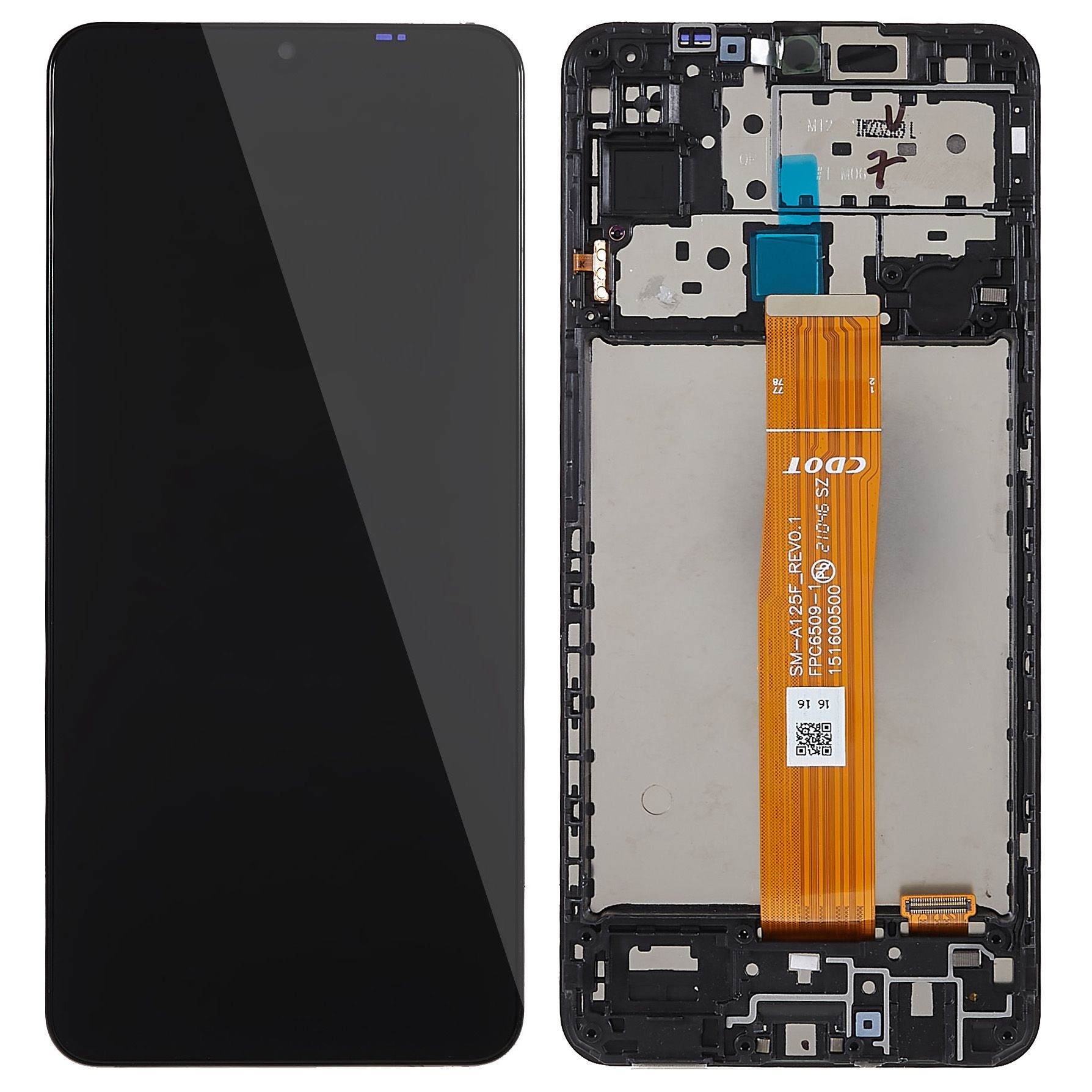 

Für Samsung Galaxy M02 M022 LCD -bildschirm Und Digitalisiererbaugruppe + Rahmenersatzteil (ohne Logo), Galaxy M02